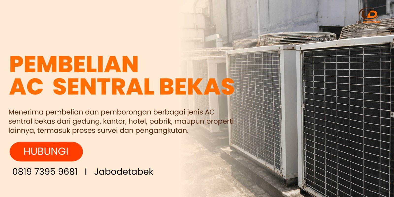 Pembelian AC sentral bekas